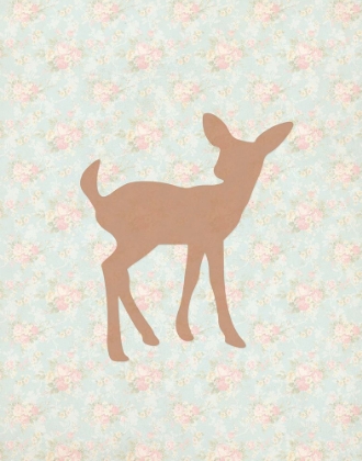 Picture of FAWN ON FLORAL