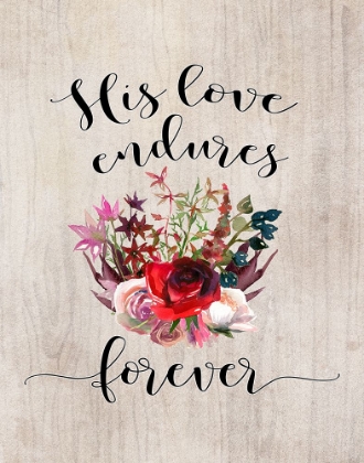 Picture of HIS LOVE ENDURES FOREVER