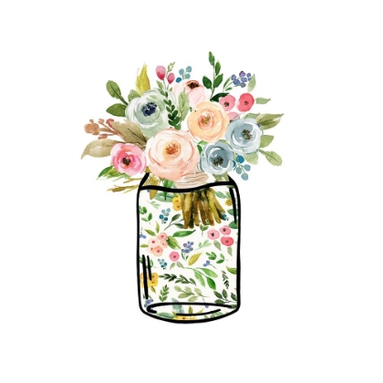 Picture of MASON JAR BOUQUET