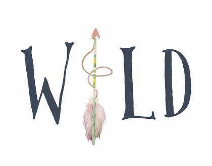Picture of NAVY AND PINK WILD ARROW