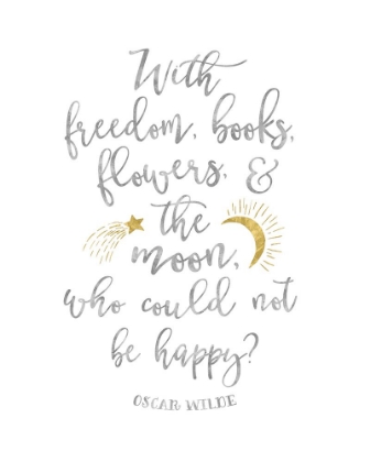 Picture of OSCAR WILDE FREEDOM QUOTE