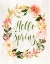 Picture of HELLO SPRING WREATH II