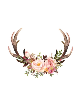 Picture of FLORAL ANTLERS