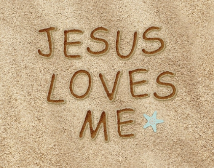 Picture of JESUS LOVES ME SAND