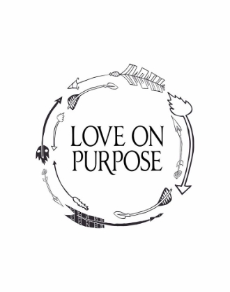 Picture of LOVE ON PURPOSE WREATH