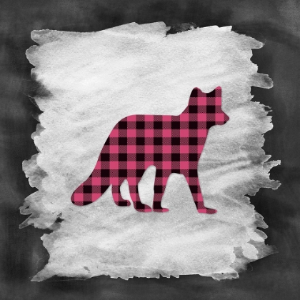 Picture of PINK PLAID FOX