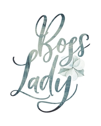 Picture of BOSSY LADY FLORAL II