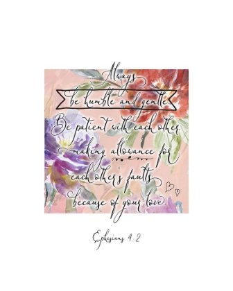 Picture of EPHESIANS 4-2 BOX FLORAL