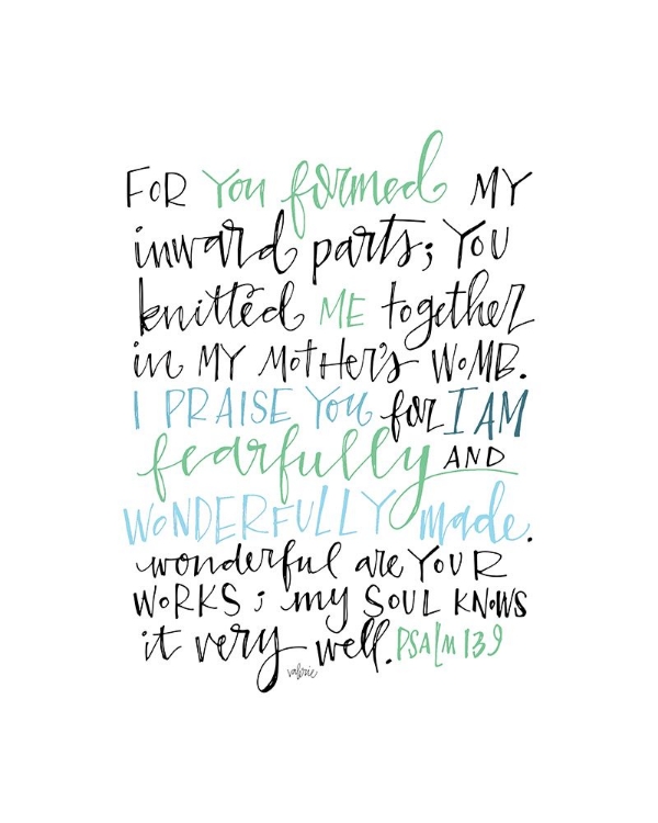 Picture of PSALM 139 COLOR