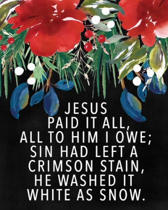 Picture of JESUS PAID IT ALL