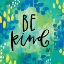 Picture of BE KIND BLUE