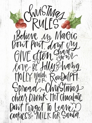 Picture of CHRISTMAS RULES