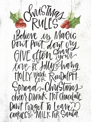 Picture of CHRISTMAS RULES