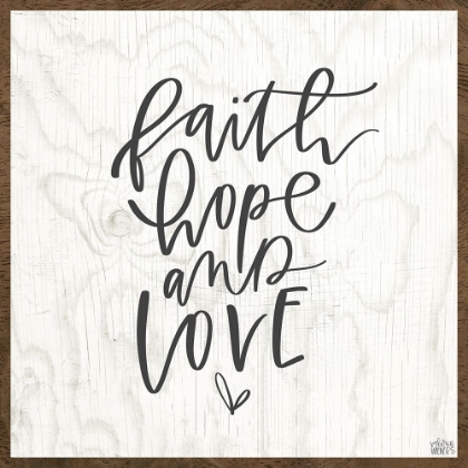 Picture of FAITH, HOPE, LOVE