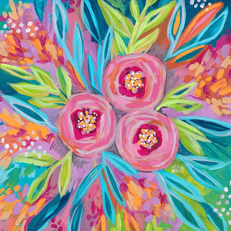 Picture of BRIGHT PAINTED FLORAL