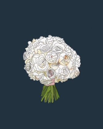 Picture of WHITE ROSE BOUQUET