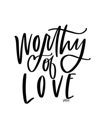 Picture of WORTHY OF LOVE