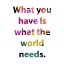 Picture of WHAT YOU HAVE