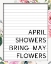 Picture of APRIL SHOWERS