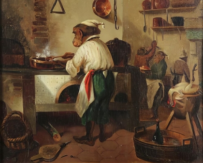 Picture of MONKEY COOKING