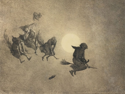 Picture of THE WITCHES RIDE