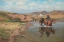 Picture of FORDING THE BIG HORN, 1901