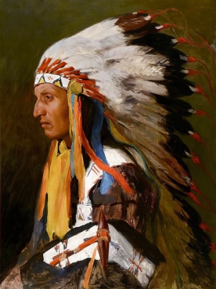 Picture of INDIAN CHIEF, 1890