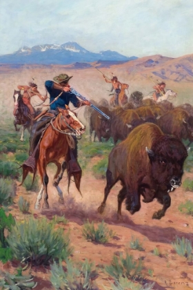 Picture of THE BUFFALO HUNTERS