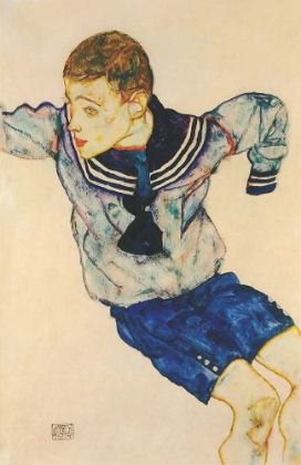 Picture of BOY IN SAILOR SUIT 1914