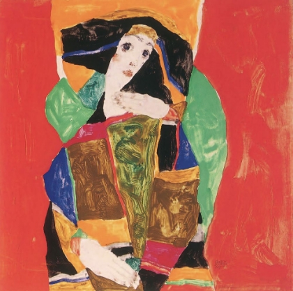 Picture of PORTRAIT OF A WOMAN VALERIE NEUZIL 1912