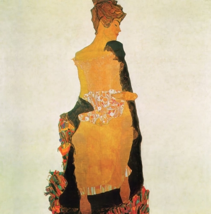 Picture of PORTRAIT OF GERTI SCHIELE 1909