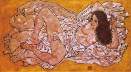 Picture of RECLINING WOMAN 1917
