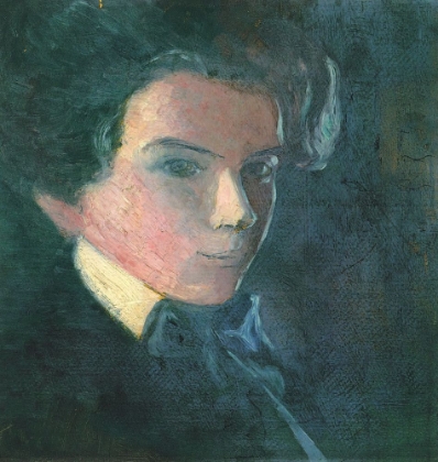 Picture of SELF-PORTRAIT FACING RIGHT 1907
