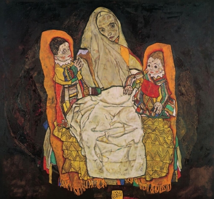 Picture of MOTHER WITH TWO CHILDREN 1915