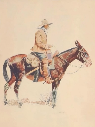 Picture of A PACKER FROM A BUNCH OF BUCKSKINS