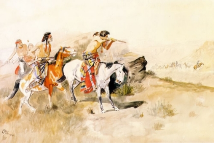 Picture of ATTACK ON MULETEERS 1895