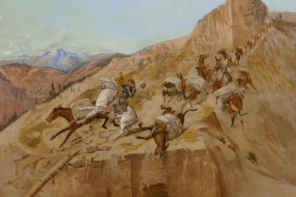 Picture of ATTACK ON THE MULETRAIN