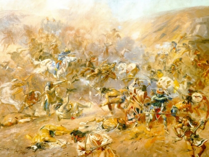 Picture of BATTLE OF BELLY RIVER 1905