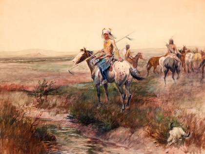 Picture of BLACKFEET HORSE THIEVES