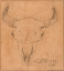 Picture of BUFFALO SKULL 1915