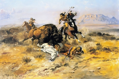 Picture of BUFFALO HUNT 1898