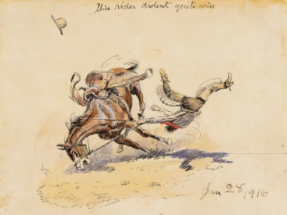 Picture of FRIEND GUY LETTER ILLUSTRATION 1916