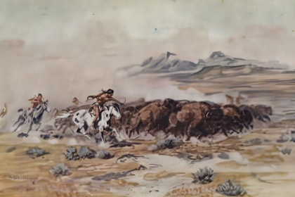 Picture of THE BUFFALO HUNT