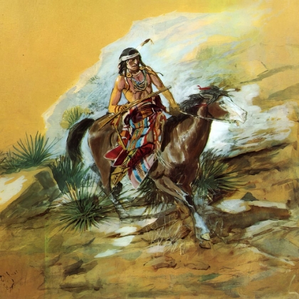 Picture of THE CROW SCOUT 1890