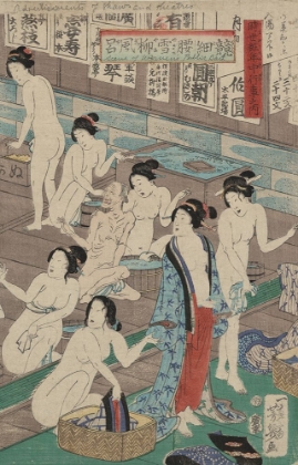 Picture of HADA KURABE HANA NO SHOBUYU KURABE|KOSHI YUKI NO YA II 1868