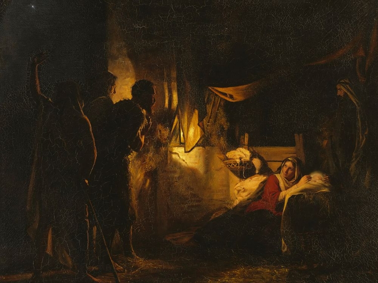 Picture of ADORATION OF THE SHEPHERDS 1882