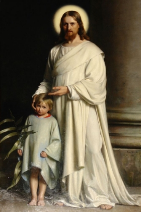 Picture of CHRIST AND CHILD 1879