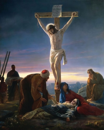 Picture of CHRIST ON THE CROSS 1870