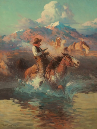Picture of TROUBLE ON THE PONY EXPRESS