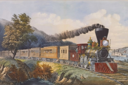 Picture of AMERICAN EXPRESS TRAIN 1864